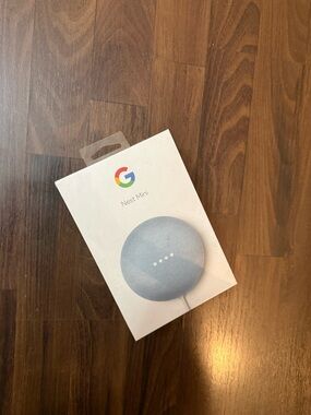 Google Nest Mini 2nd generation Chalk (Light Gray) NWT